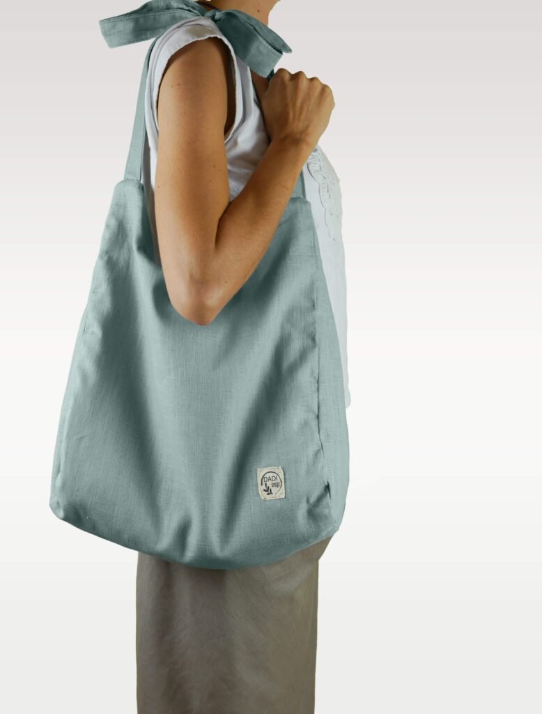Platnena Ruksak Torba “Florian” – menta