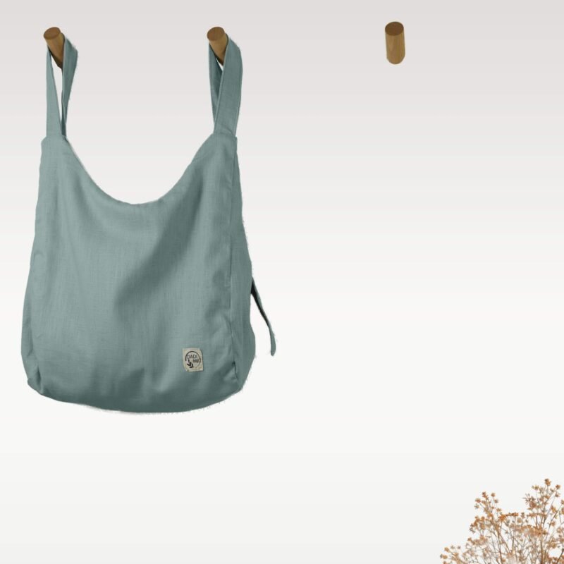 Platnena Ruksak Torba “Florian” – menta